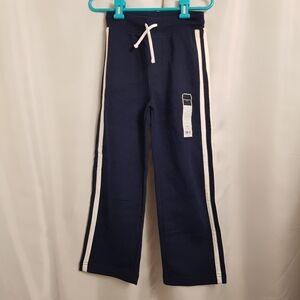 Sonoma boys size 7 joggers, blue & white